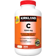 Kirkland Signature Vitamin C, 1000mg, 500 Tablets image