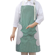 Adjustable Shoulder Straps Sleeveless Waterproof and Oil-proof Kitchen Apron - 1 Pcs image