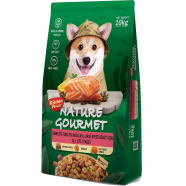 Kitchen Flavor Dog Nature Gourmet Salmon For Beauty Dog For All Life Stages 10 kg icon