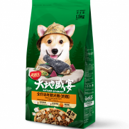 Kitchen Flavor Dog Nature Gourmet Salmon For Beauty Dog For All Life Stages 1.5 kg image