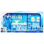 Kitchen Frozen Big Size Doll Toy With Household Set (kitchen_frozen_big) - Multicolor icon