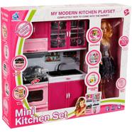 Kitchen Playset Toy Modern Kitchen Set Mini Kitchen Set Toy for Girls with Sound and Light icon