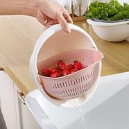Kitchen Vegetable Fruit Washing Strainer Bowl - C006341 icon