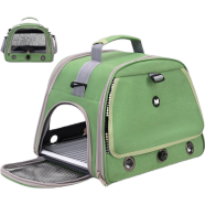 Kitten Cat and Bird Travel Cage, Comfortable Carrier Shoulder Bag (30x24x26cm) image