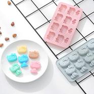 Kitty Cat Silicon Cake Chocolate Jelly Mold - C006611