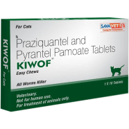 Kiwof Cat Dewormer Chewable Tablets 1pcs image