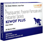 Kiwof Plus Deworming Tablet for Dogs 1pcs image