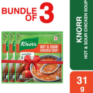 Knorr Soup Hot And Sour Chicken 31g (Bundle Of 3)