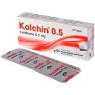 Kolchin 0.5 mg Tablet 10's strip image