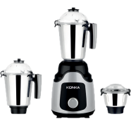 Konka Master Chef Mixer Grinder 3 Jar (1200W) Grey image
