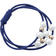 Korean Creative Hair Rope, Versatile Pearl Hair Tie, Beaded Multi-layer Hair Tie -3 Pcs icon