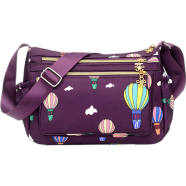 Korean Sports Travel Shoulder Bag ( Purple Colour ) image