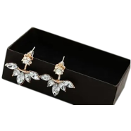 Korean Version of Jewelry Horse Eye Fully Blood Daisy Earrings image