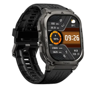 Kospet Tank M3 1.96 Inch HD AMOLED With 130 Plus Sports Modes Military-Grade Smart Watch - Black image