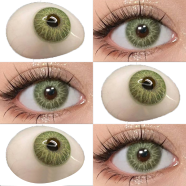 Ksseye Cyprus Green Color Contact Lens with Lens Kit Box For Men And Women.New Ksseye Cyprus Series image