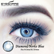 Ksseye Diamond Blue Contact Lens image
