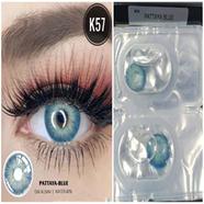 Ksseye Pattaya Blue Contact Lens, Solution and Travel Kit Box(tweezers and Applicator) image