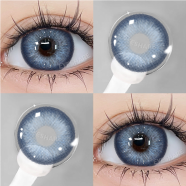 Ksseye Sydney Blue Color Contact Lens With Lens Kit Box image