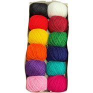 Kushi Suta Decorative Thread 12 Pcs For Crafting image