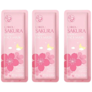 LAIKOU Sakura Sleeping Face Mask-3pcs image
