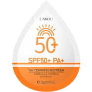 LAIKOU UV Protector Face Body Whitening Sunscreen SPF50 -2gm image