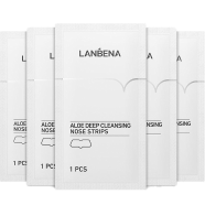 LANBENA Aloe Deep Cleansing Nose Strips Pack of 5 Pcs image