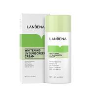 LANBENA Green Whitening Uv Sunscreen Cream SPF50 triple plus 40ml image