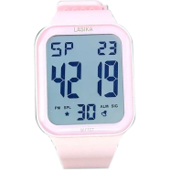 LASIKA Digital Sports Watch Electronic Waterproof Wrist Watches Stopwatch Alarm image