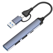 LDNIO DS-64C 4-in-1 Type-C Hub Adapter image