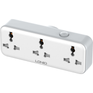 LDNIO SC3317 3 AC Outlets Portable Extension Power Socket image