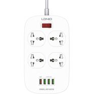 LDNIO SC4407 Power Socket 4 USB Charger with Power Extension Cord image