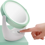 LED Makeup Mirror with Lights – Touch Control, Adjustable Brightness and Portable Design icon