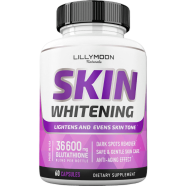LILYMOON Whitening Pills Skin Lightening 36600mg Glutathione 60 Capsules image