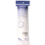 LMLTOP Double Faced Cosmetics Cotton Pad - 80Pcs image