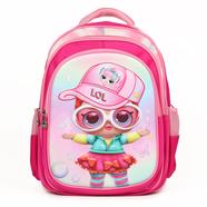 LOL Surprises Cartoon Kids Cute Pink Nylon Fabrics School Bag icon