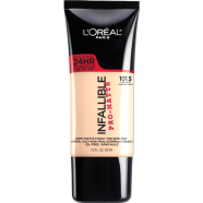L'Oreal 24HR Infallible Pro Matte Foundation - 101.5 Ivory Buff image
