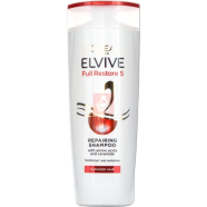 L'Oreal Elvive Full Restore 5 Repairing Shampoo For Damage Hair 400ml image