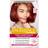 L'Oreal Excellence Creme Triple Care Colour - 5.6 Natural Rich Auburn image