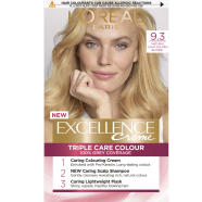 L'Oreal Excellence Creme Triple Care Colour 9.3 Very Light Golden Blonde image
