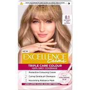 L'Oreal Excellence Creme Triple Care Colour - 8.1 Natural Ash Blonde image