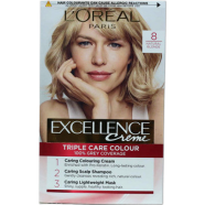 L'Oreal Excellence Creme Triple Care Colour - 8 Natural Blonde image