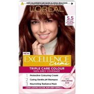 L'Oreal Excellence Creme Triple Care Colour - 5.5 Natural Mahogany Brown image