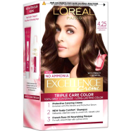 L'Oreal Excellence Hair Color- 4.25 Aishwarya's Brown image