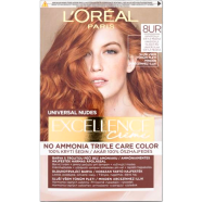 L'Oreal Excellence No Ammonia Triple Care Colour - 8UR Universal Red image