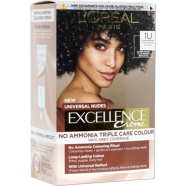 L'Oreal Excellence No Ammonia Triple Care Colour - 1U Universal Black image