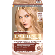 L'Oreal Excellence No Ammonia Triple Care Colour - 9U Universal Very Light Blonde image