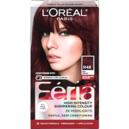 L'Oreal Feria High Intensity Shimmering Colour - R48 Red Velvet image