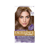 L'Oreal Hair Colour Excellence 6ua Ultra Ash Light Brown image