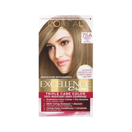 L'Oreal Hair Colour Excellence 7.5a Medium Ash Blonde image