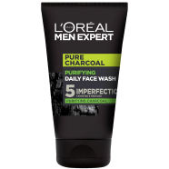 LOreal Men Expert Pure Charcoal Purifying Daily Face Wash - 100ml image